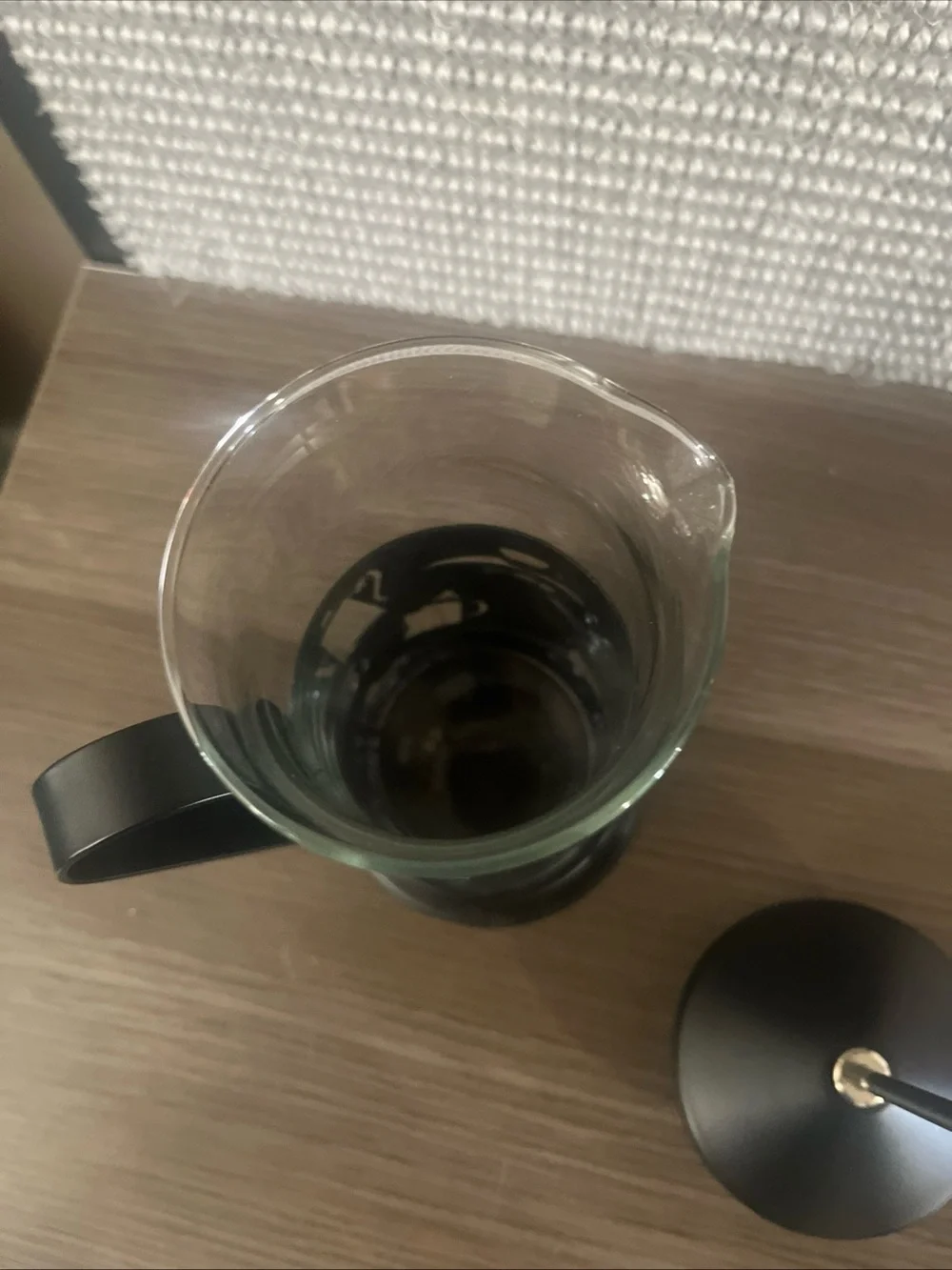 Disney Black French Press with Character Cutouts